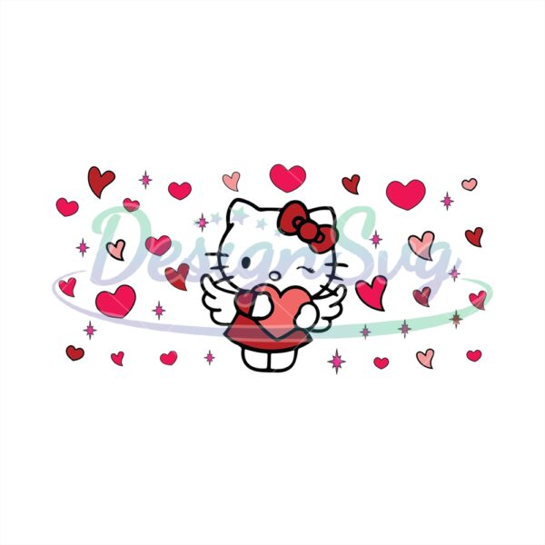 valentine-day-angel-hello-kitty-png