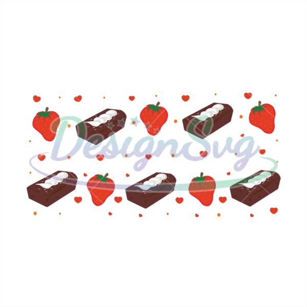 valentine-love-strawberry-cakes-png