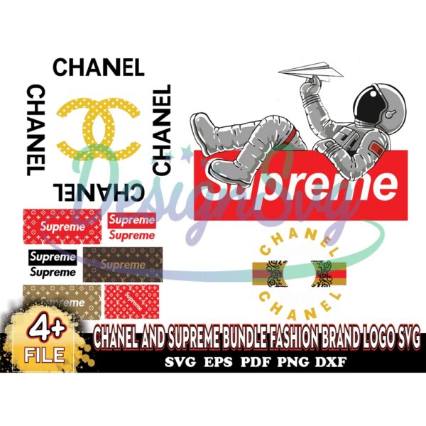 chanel-and-supreme-bundle-fashion-brand-logo-svg