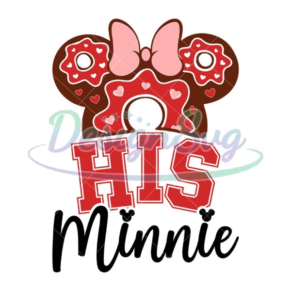 his-minnie-mouse-donut-head-svg