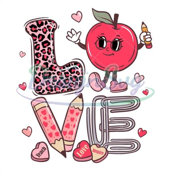 love-cherry-teacher-valentine-clipart-svg