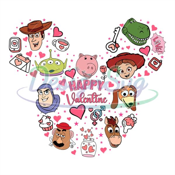 toy-story-happy-valentine-day-doodle-svg