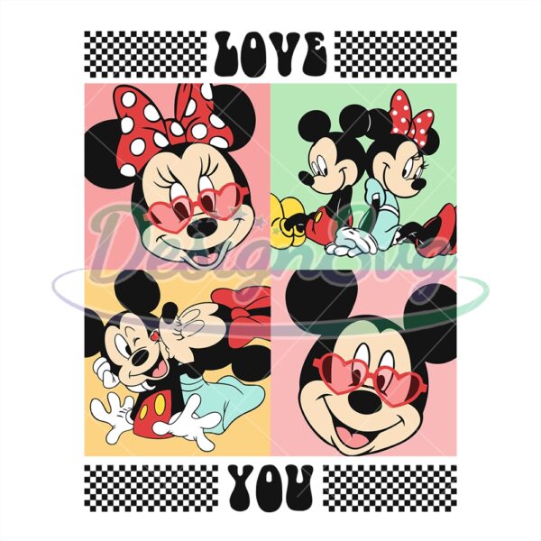mickey-minnie-mouse-couple-love-you-checkered-svg