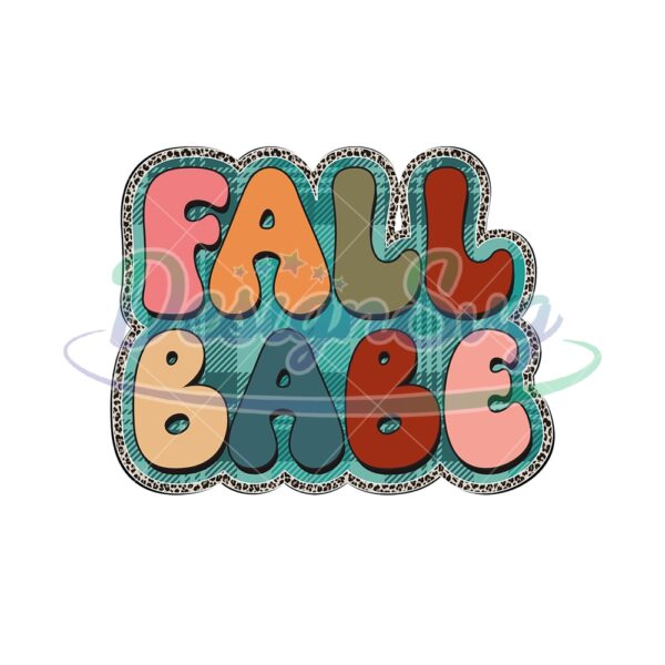 fall-babe-sublimation-design