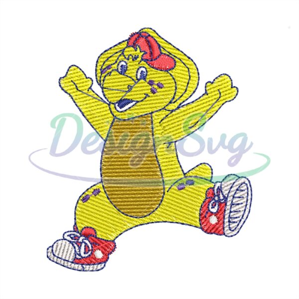 funny-bj-the-dinosaur-embroidery-png