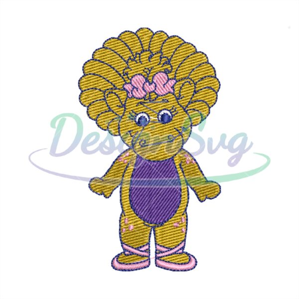 barney-friend-baby-bop-embroidery-png