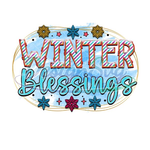 winter-blessings-digital-png-file
