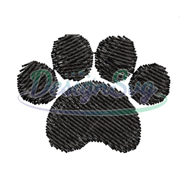 black-puppy-paw-embroidery-png