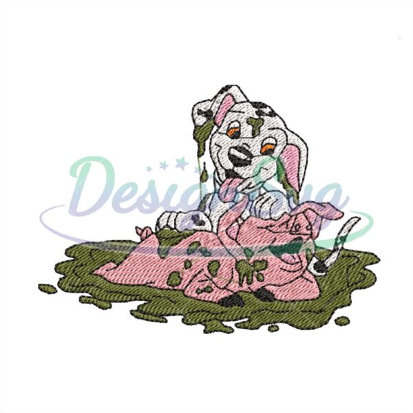 dalmatian-puppy-pig-playing-embroidery-png