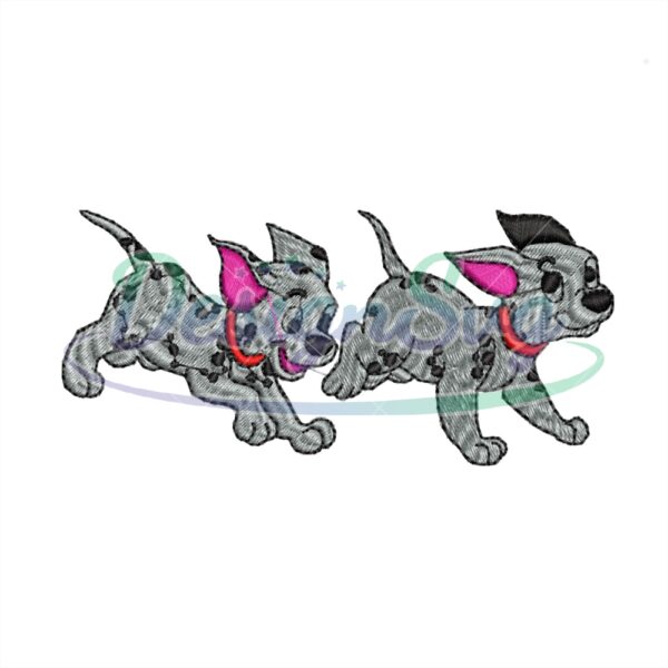 dalmatian-puppies-bros-black-embroidery-png