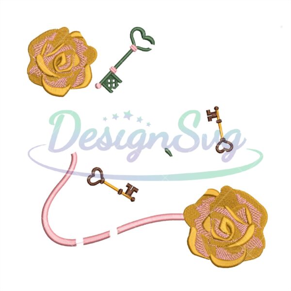 alice-in-wonderland-rose-and-key-embroidery-png