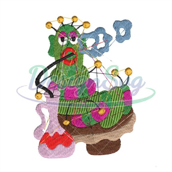smoking-caterpillar-embroidery-png