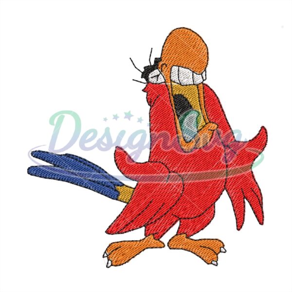 iago-parrot-complaining-embroidery-png
