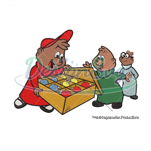 the-chipmunks-christmas-light-box-embroidery-png