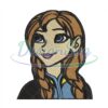 Frozen Princess Anna Embroidery File