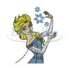 Princess Elsa Snowflake Embroidery File