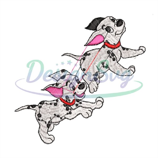 playing-dalmatian-puppies-brothers-embroidery-png