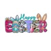 Happy Easter Rabbit Ears Gnome With Egg PNG