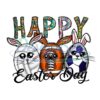Happy Easter Day Bunny Ears Volleyball PNG