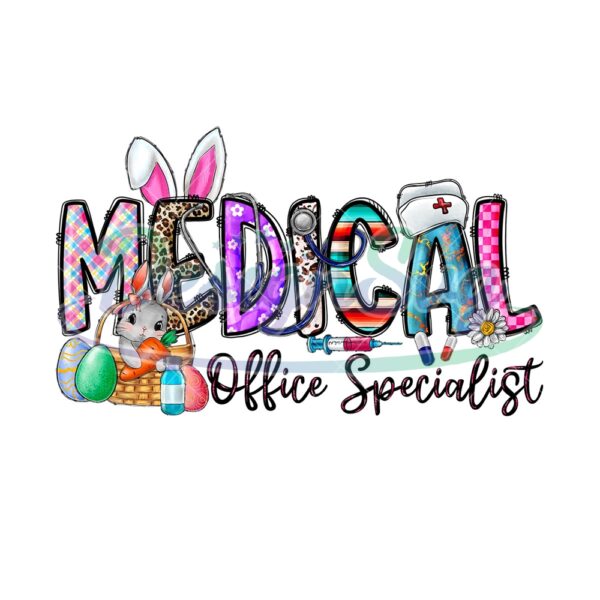 Easter Day Bunny Medical Office PNG