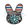Easter Day Gemstone Bunny Head Clipart PNG