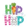 Hip Hop Easter Bunny and Carrot PNG