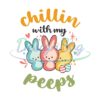 Easter Day Chilling With My Peeps PNG