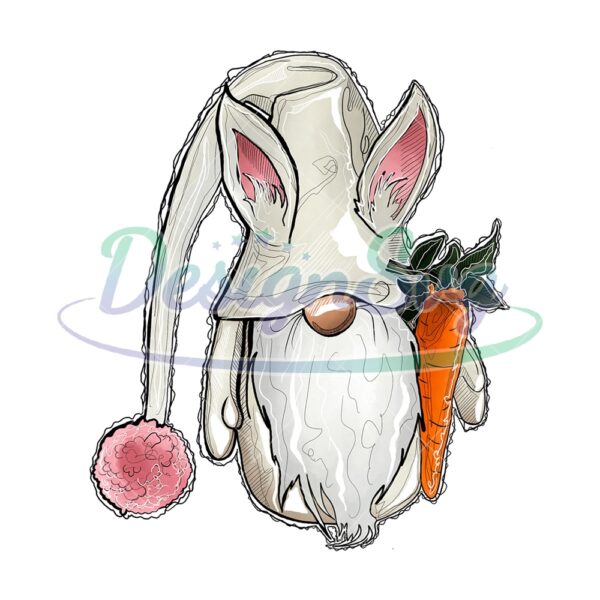 Osterhase Bunny Costume Gnome PNG