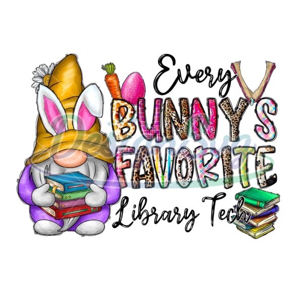 Every Bunny's Favorite Library Tech PNG