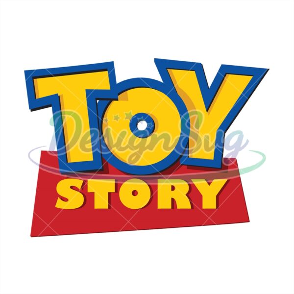 Cartoon Toy Story Logo Vector