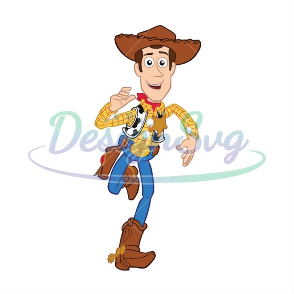 Cowboys Woody From Toy Story SVG