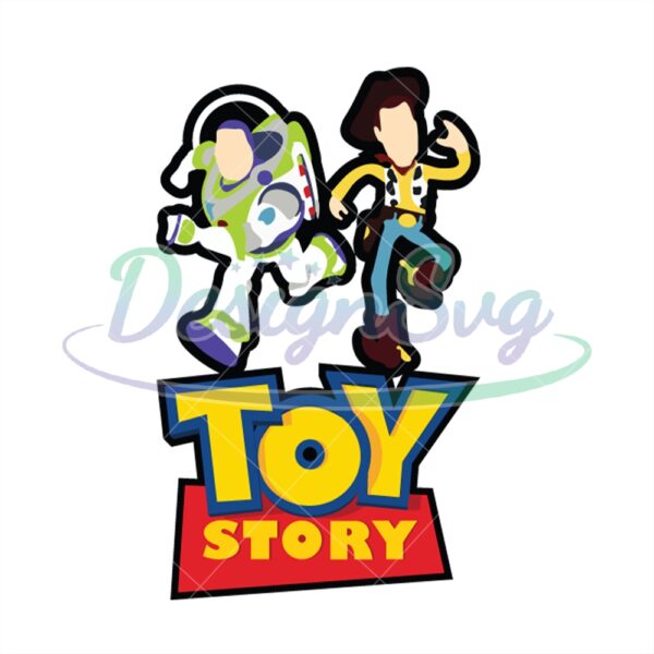 disney-pixar-toy-story-characters-buzz-lightyear-woody-svg