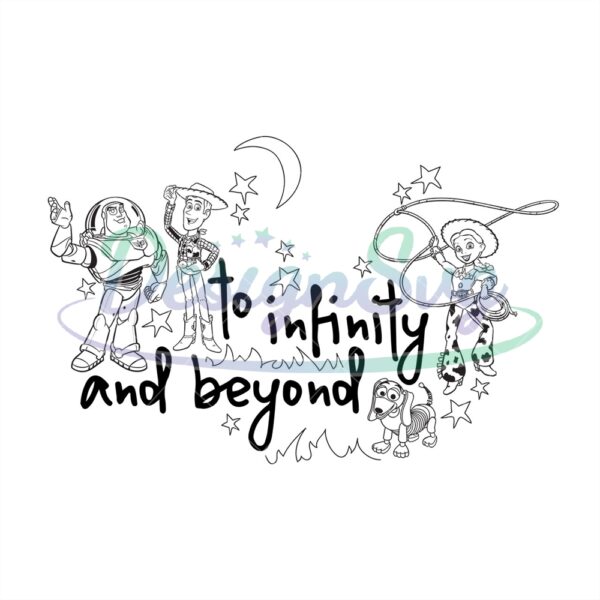 to-infinity-and-beyond-coloring-toy-story-woody-friends-silhouette-svg