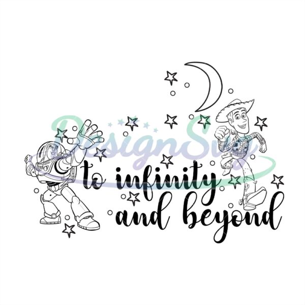 to-infinity-and-beyond-coloring-toy-story-woody-buzz-lightyear-silhouette-svg