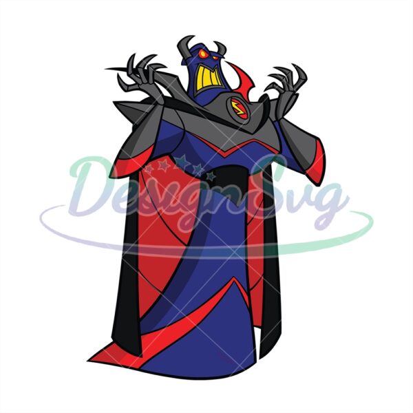 Angry Evil Emperor Zurg Toy Story SVG