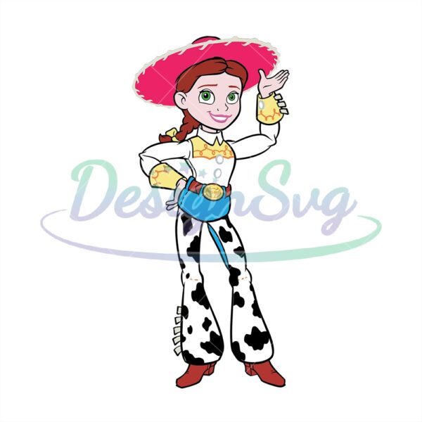 Disney Pixal Toy Story Cowgirl Jessie SVG
