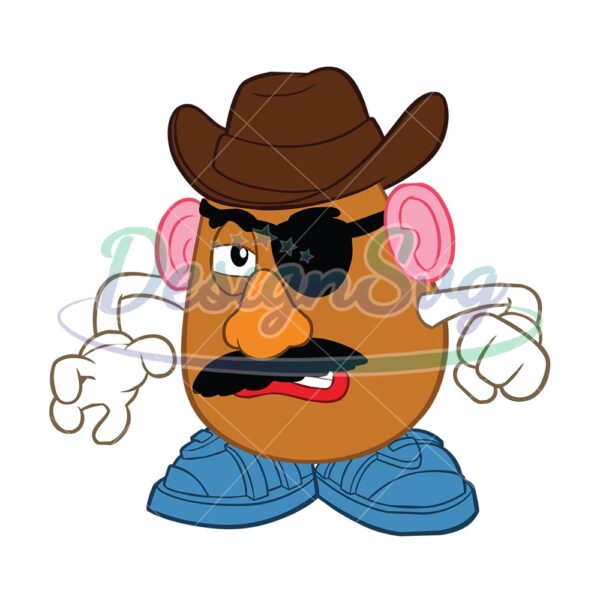 Toy Story Cartoon Mr Potato Head SVG