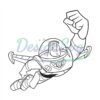 Toy Story Flying Buzz Lightyear Toy SVG