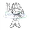 Toy Story Buzz Lightyear Hero Toy Silhouette