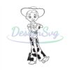 disney-cartoon-toy-story-character-cowgirl-jessie-toy-silhouette-svg