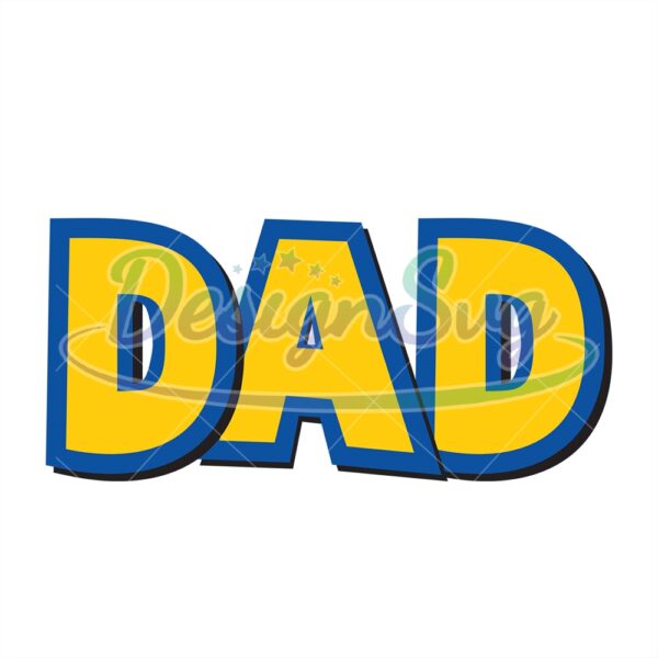 Disney Cartoon Toy Story Dad Logo Vector SVG