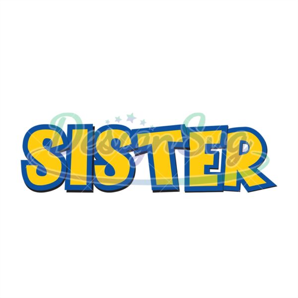 Disney Cartoon Toy Story Sister Vector SVG