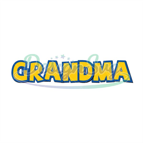 Disney Cartoon Toy Story Grandma Logo SVG