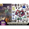152 Nightmare Before Halloween PNG Bundle