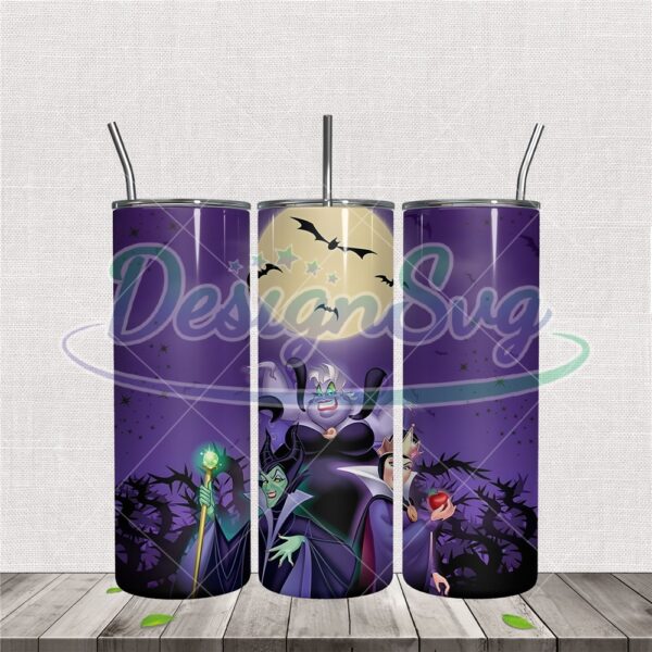 ursula-maleficent-20oz-skinny-tumbler-design-png