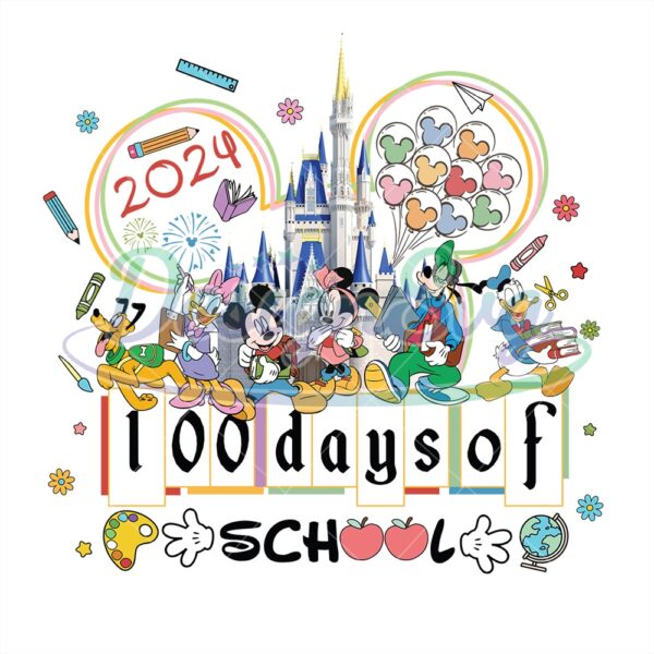disney-kingdom-100-days-of-school-png