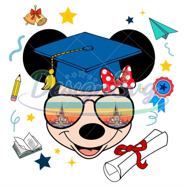 disney-kingdom-minnie-mouse-graduation-png