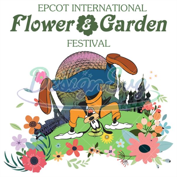 goofy-dog-epcot-ball-flower-and-garden-festival-png