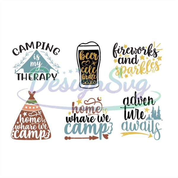 camping-is-my-therapy-svg-home-is-where-we-camp-svg-summertime-svg-camping-svg-adventure-svg-holiday-silhouette