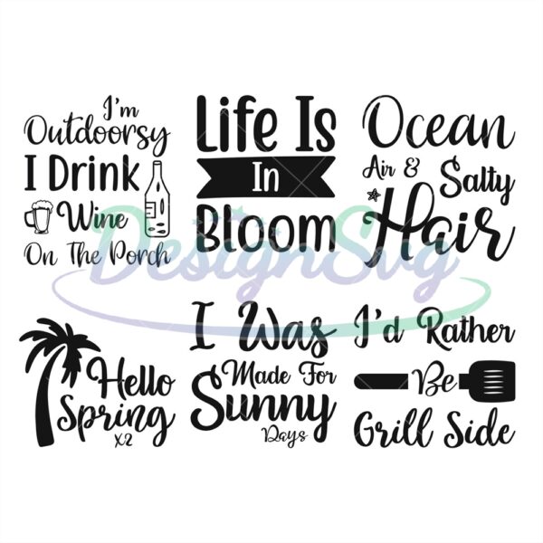 life-in-bloom-svg-hello-spring-silhouette-summer-svg-tree-svg-sunny-svg-ocean-svg-quote-svg-quote-summer-silhouette